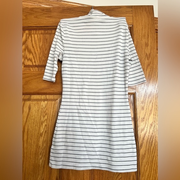 A New Day - Striped Turtleneck 3/4 Sleeve Top - Picture 5 of 5